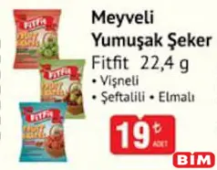 FİTFİT MEYVELİ YUMUŞAK ŞEKER 22,4 G fiyat ve kampanya bilgisi